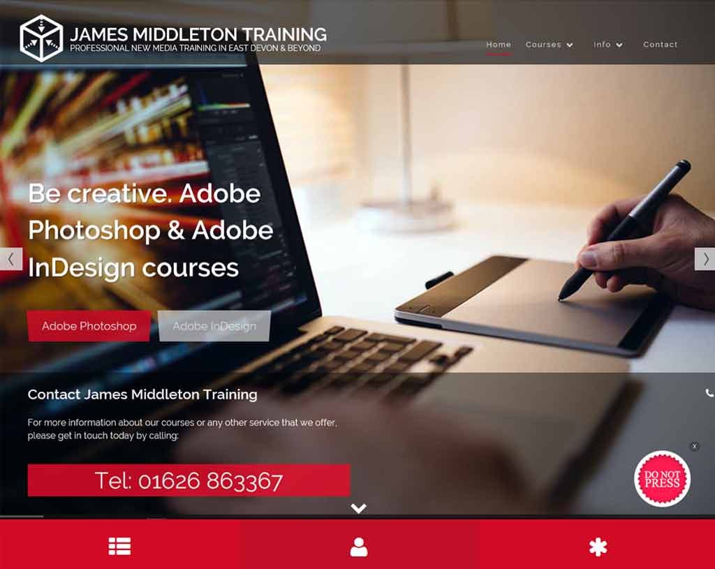 James Middleton Training - New Media, Devon